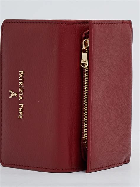 portafoglio bordeaux versace donna